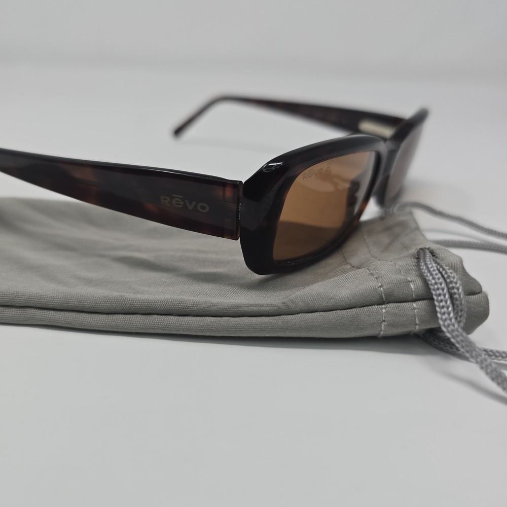 VTG REVO 2507 302/61 POLARIZED SUNGLASSES TORTOISE 51/17-135 MM